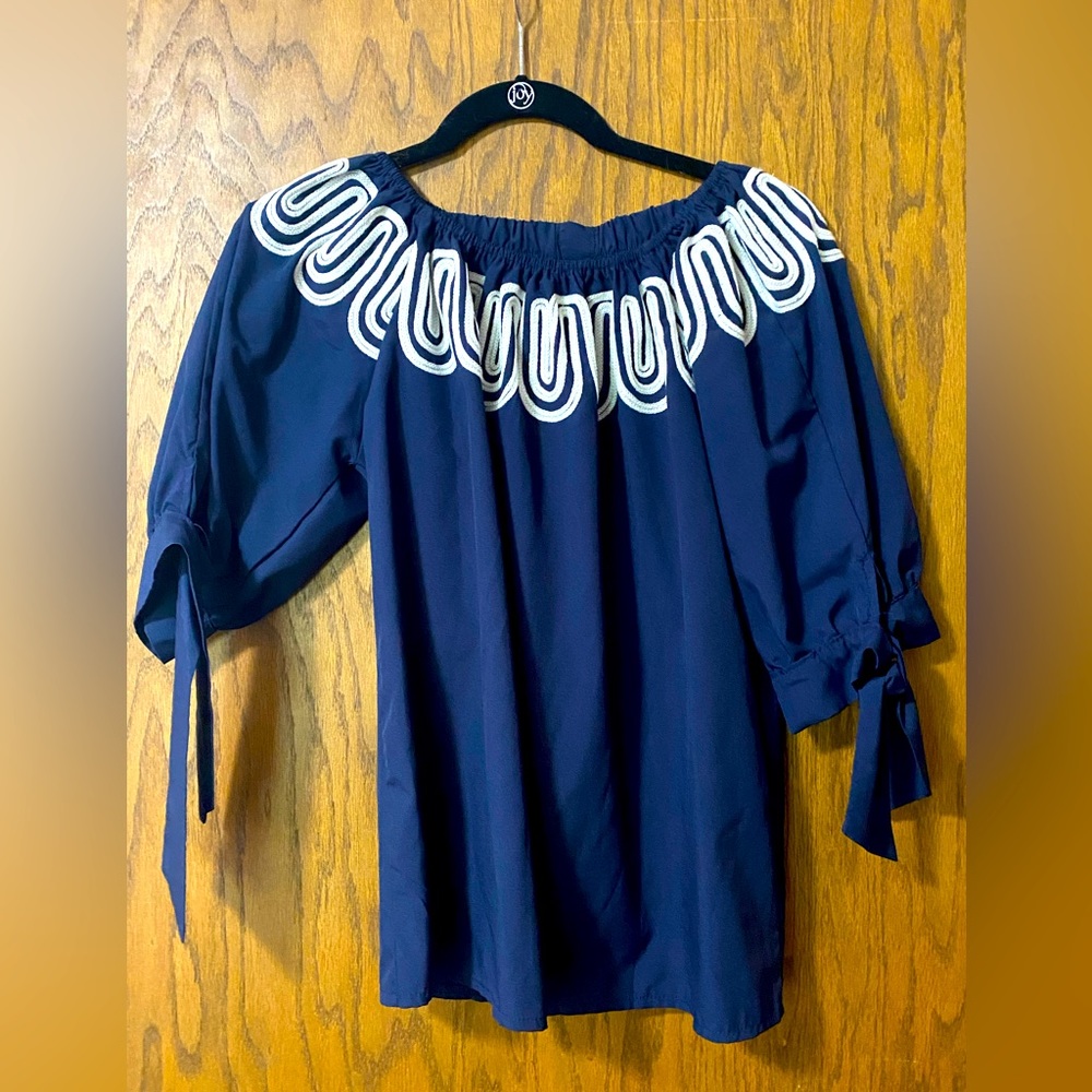 Off the shoulder blouse